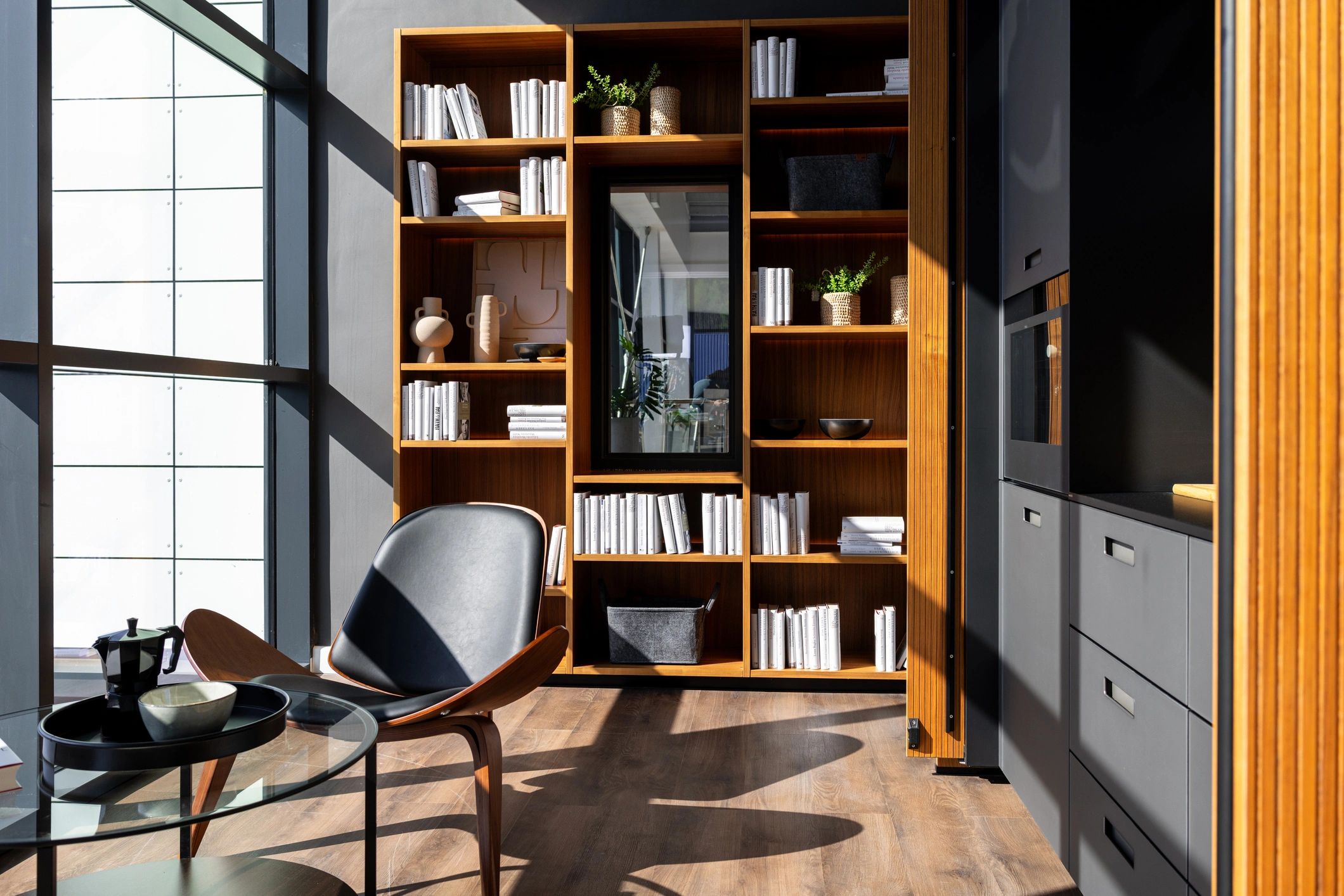 Modern corporate meeting room representing professional communications