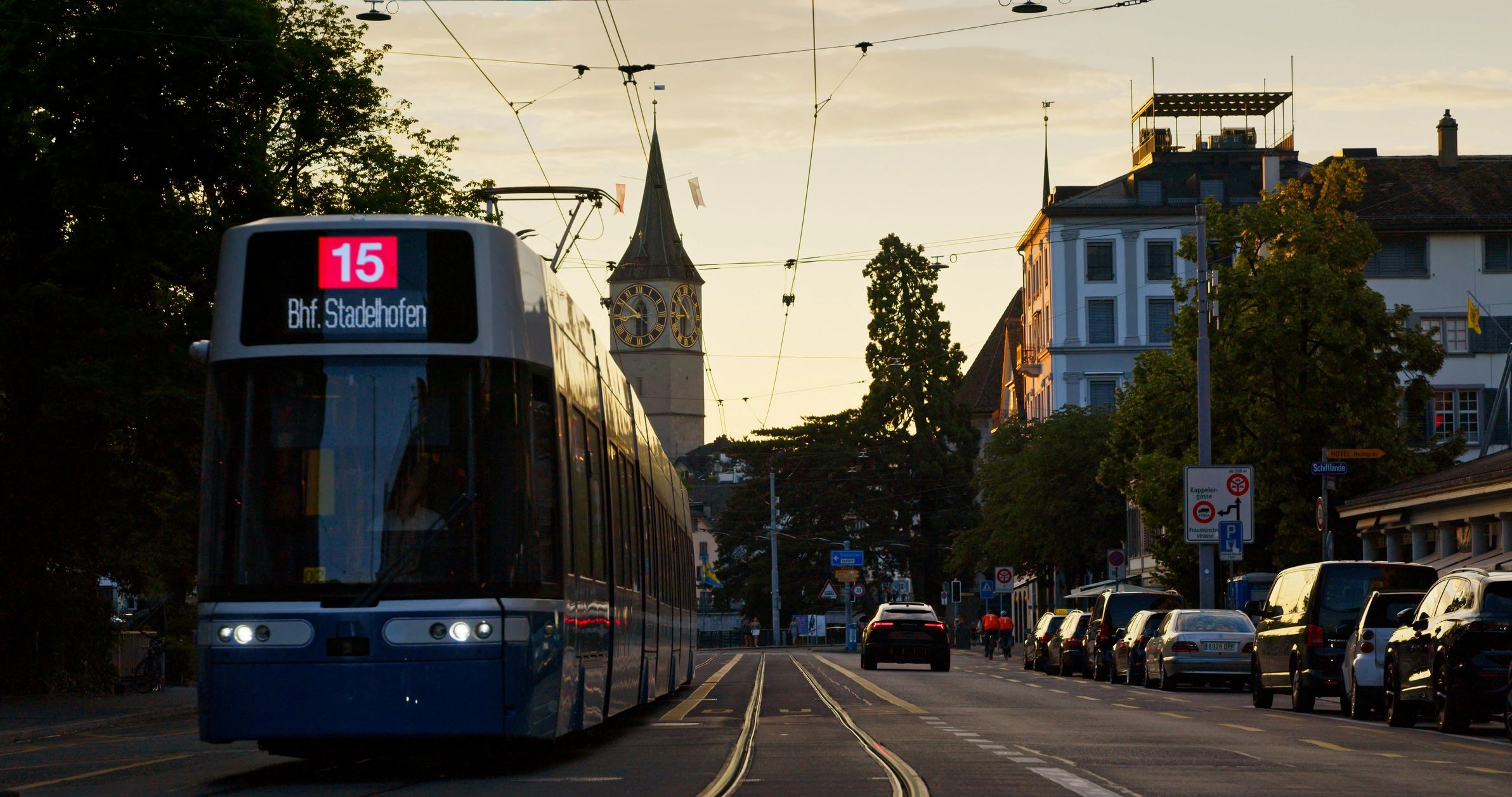 European city at sunset symbolising cross-border investment perspective